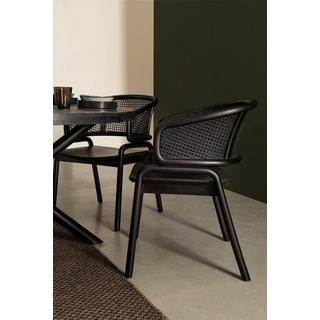 mutoni Fauteuil Keith noir  