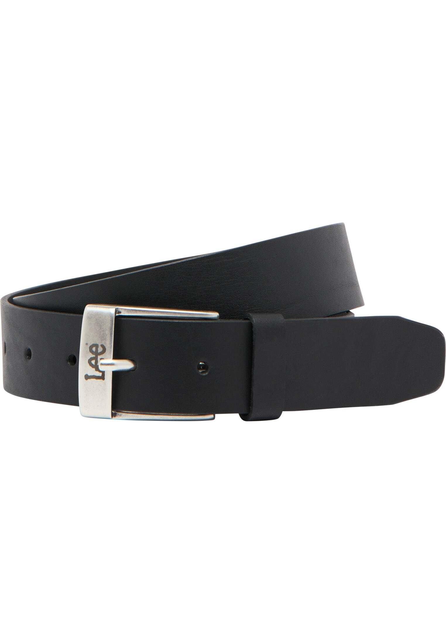 Lee  Ceinture Leather Belt Logo Buckle 