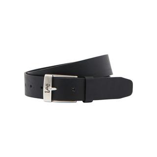 Lee  Ceinture Leather Belt Logo Buckle 