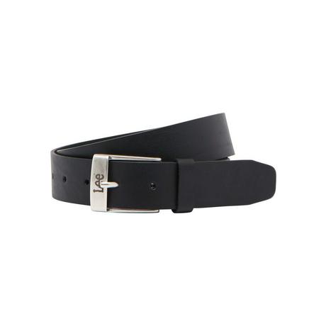 Lee  Ceinture Leather Belt Logo Buckle 