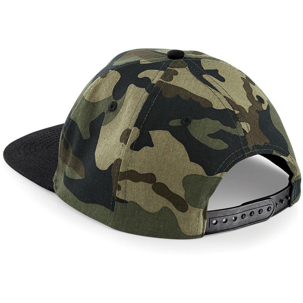 Beechfield  Camouflage Retro BaseballKappe mit Tarnmuster 