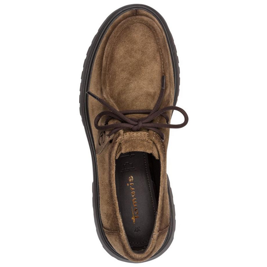 Tamaris Chaussures à lacets avec semelle compensée  