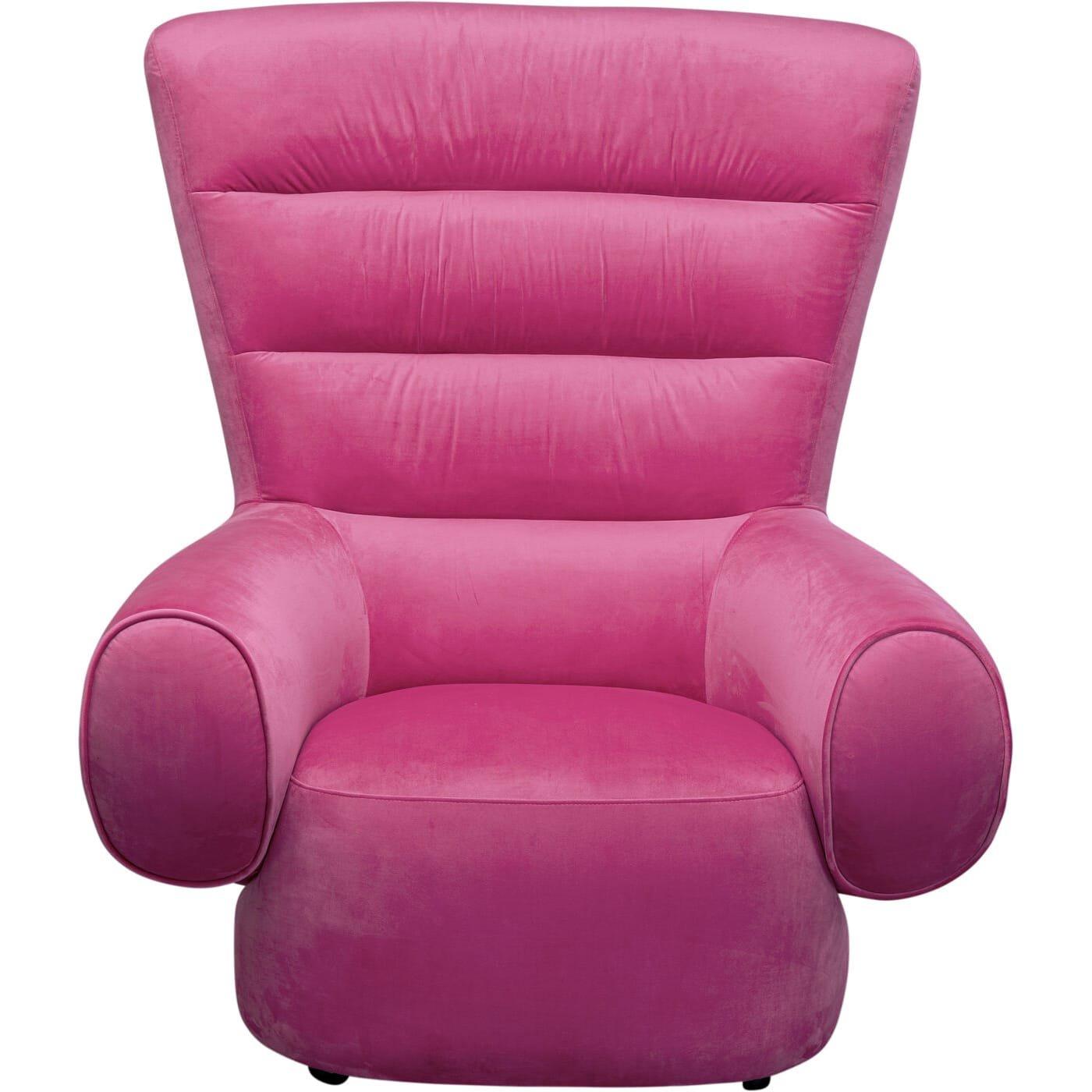 KARE Design Fauteuil Sweep rose  