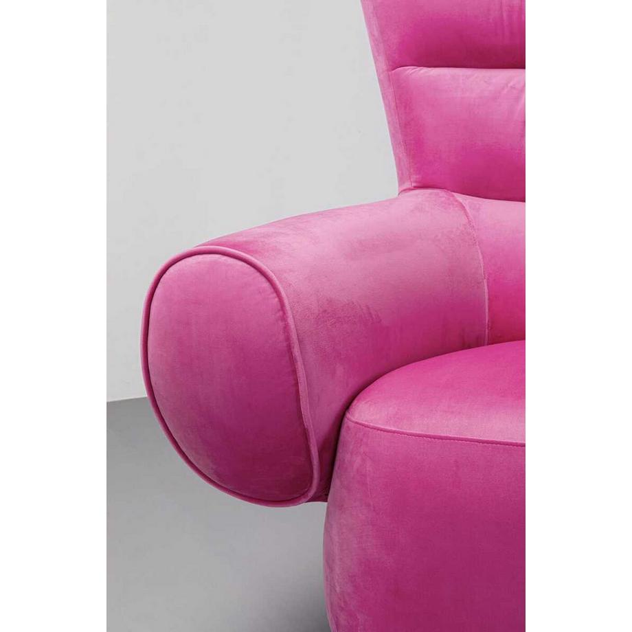 KARE Design Poltrona Sweep rosa  
