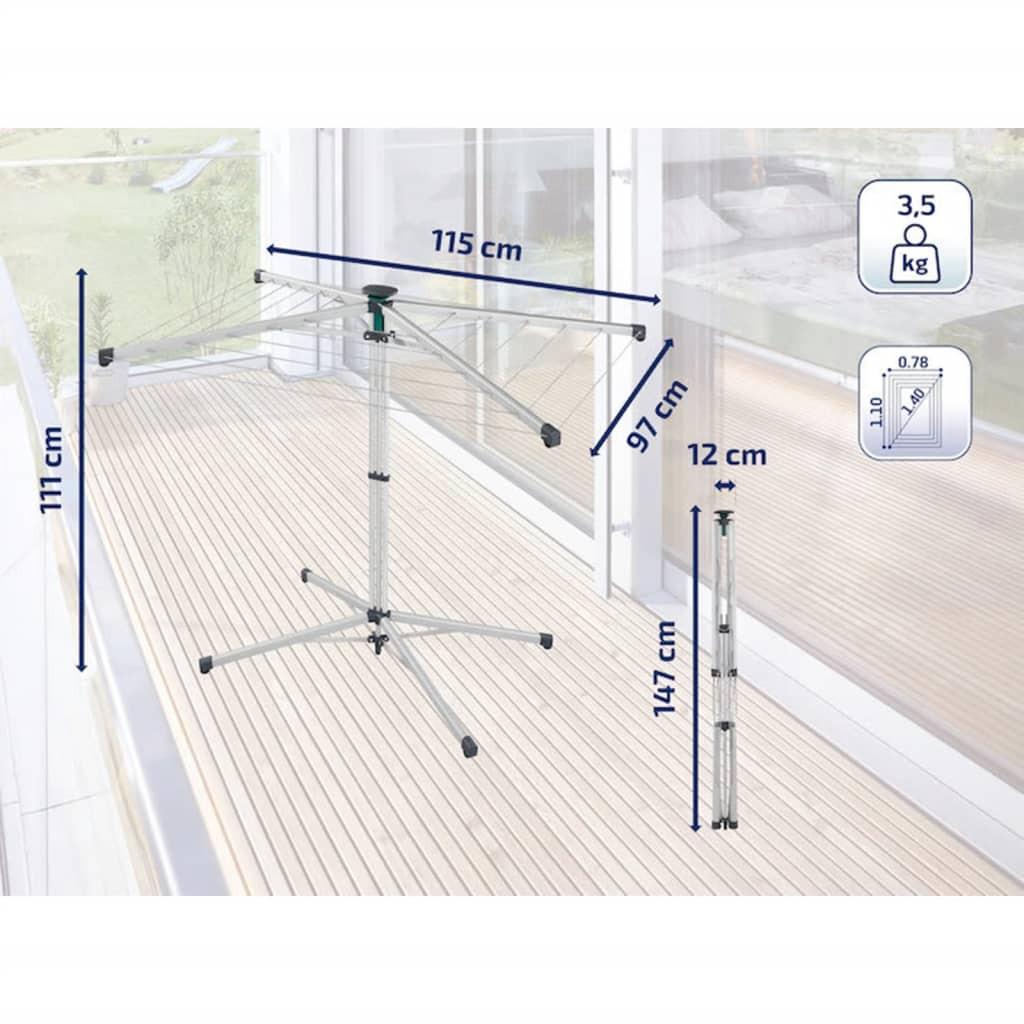 LEIFHEIT  Wäscheständer aluminium 