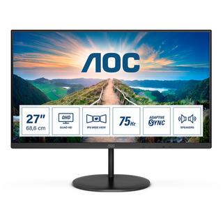 AOC  V4 Q27V4EA LED display 68,6 cm (27") 2560 x 1440 pixels 2K Ultra HD Noir 