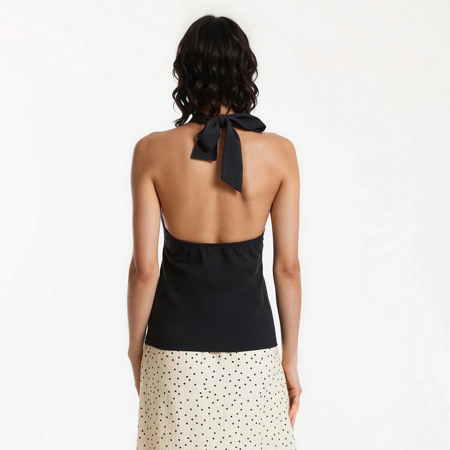 La Redoute Collections Top con Scollo Incrociato all'Americana  