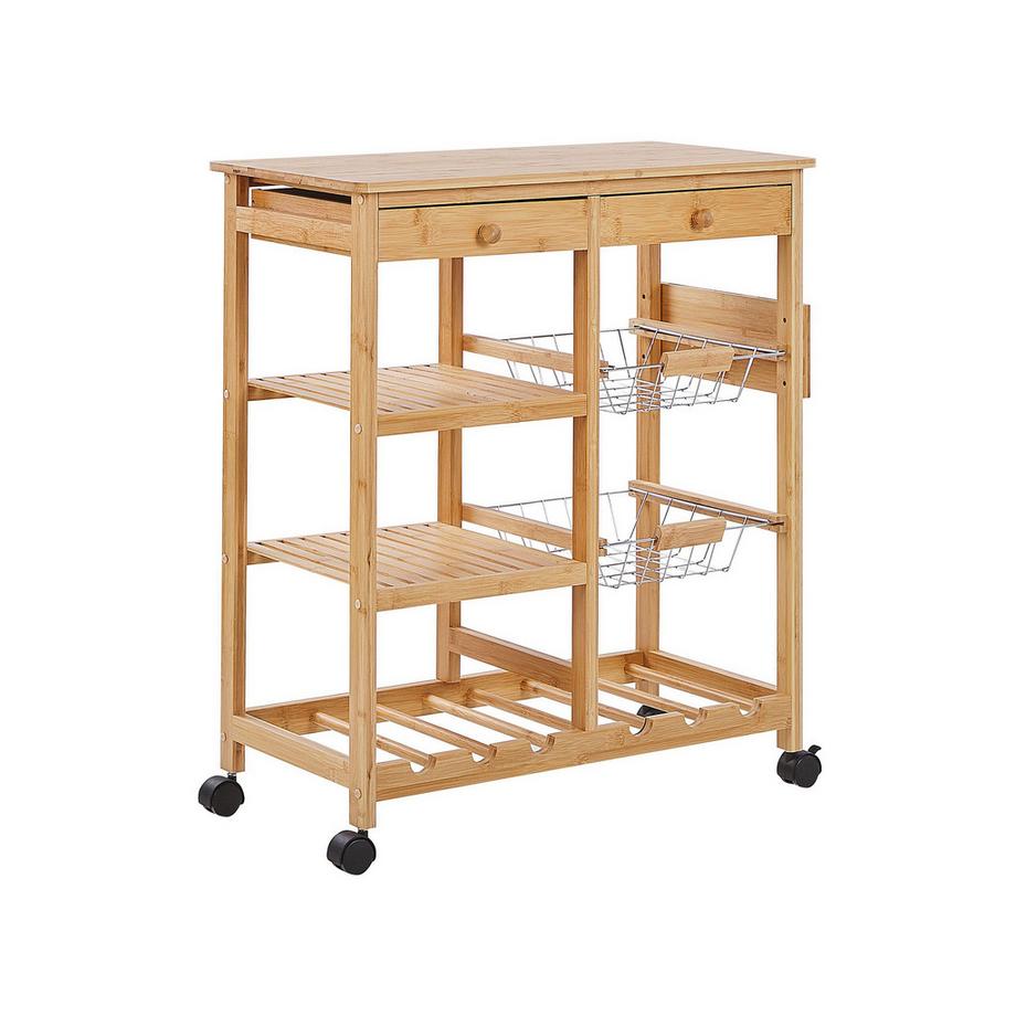 Servierwagen aus Bambus  MORINO