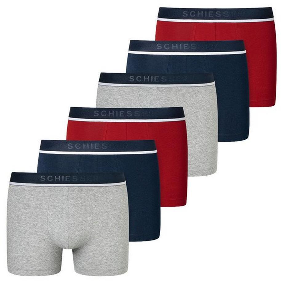 Schiesser Confezione da 6 95/5 Cotone Organico Shorts  