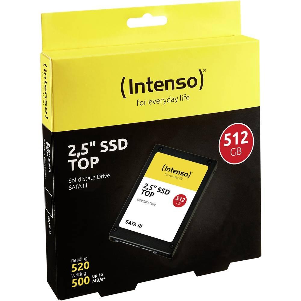 Intenso  Top Performance 512 GB Memoria SSD interna 2,5 SATA 6 Gb/s Dettaglio 