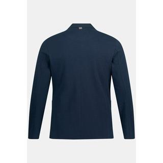 JP1880  Sweat-Sakko, Flamm-Sweat, Revers, aufgesetzte Taschen 