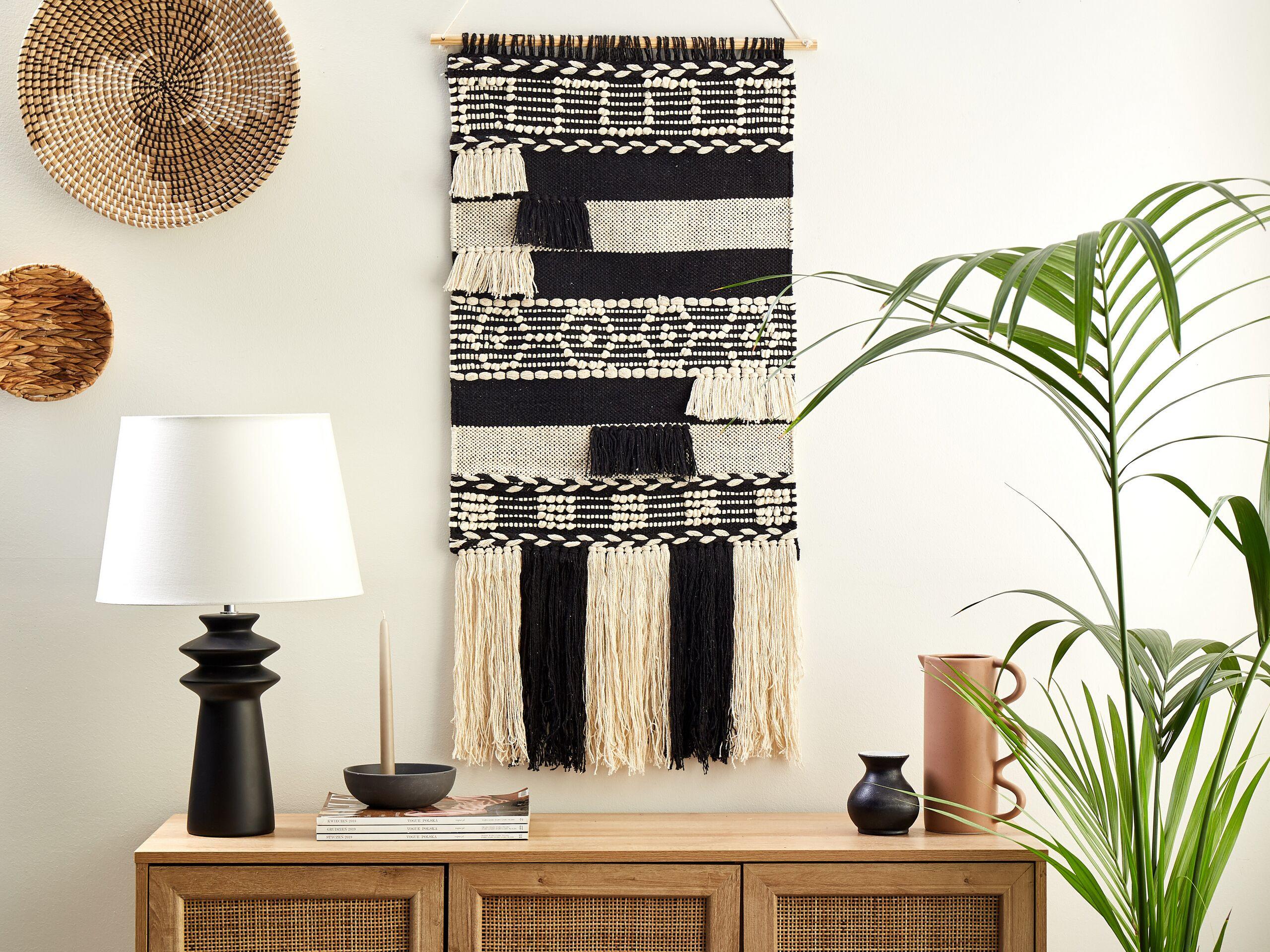 Beliani Wandbehang aus Baumwolle Boho MURIDKE  