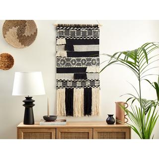 Beliani Wandbehang aus Baumwolle Boho MURIDKE  