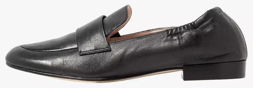 Image of 9-101600-0100 - Leder Loafer Damen Schwarz 35