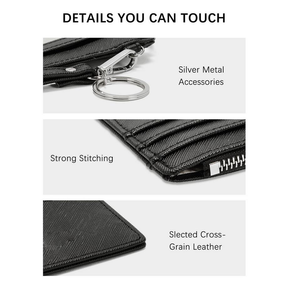 Only-bags.store Portacarte Piccolo in Pelle PU Protezione RFID Portafoglio Porta Carte  