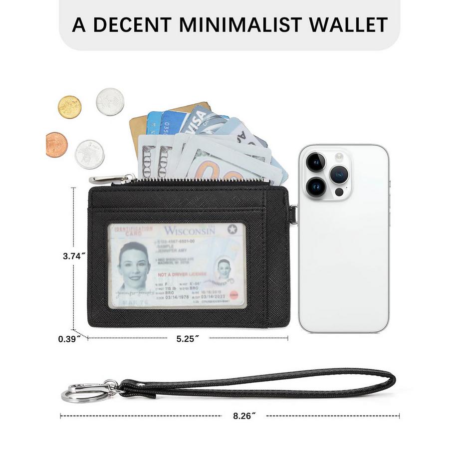 Only-bags.store Portacarte Piccolo in Pelle PU Protezione RFID Portafoglio Porta Carte  