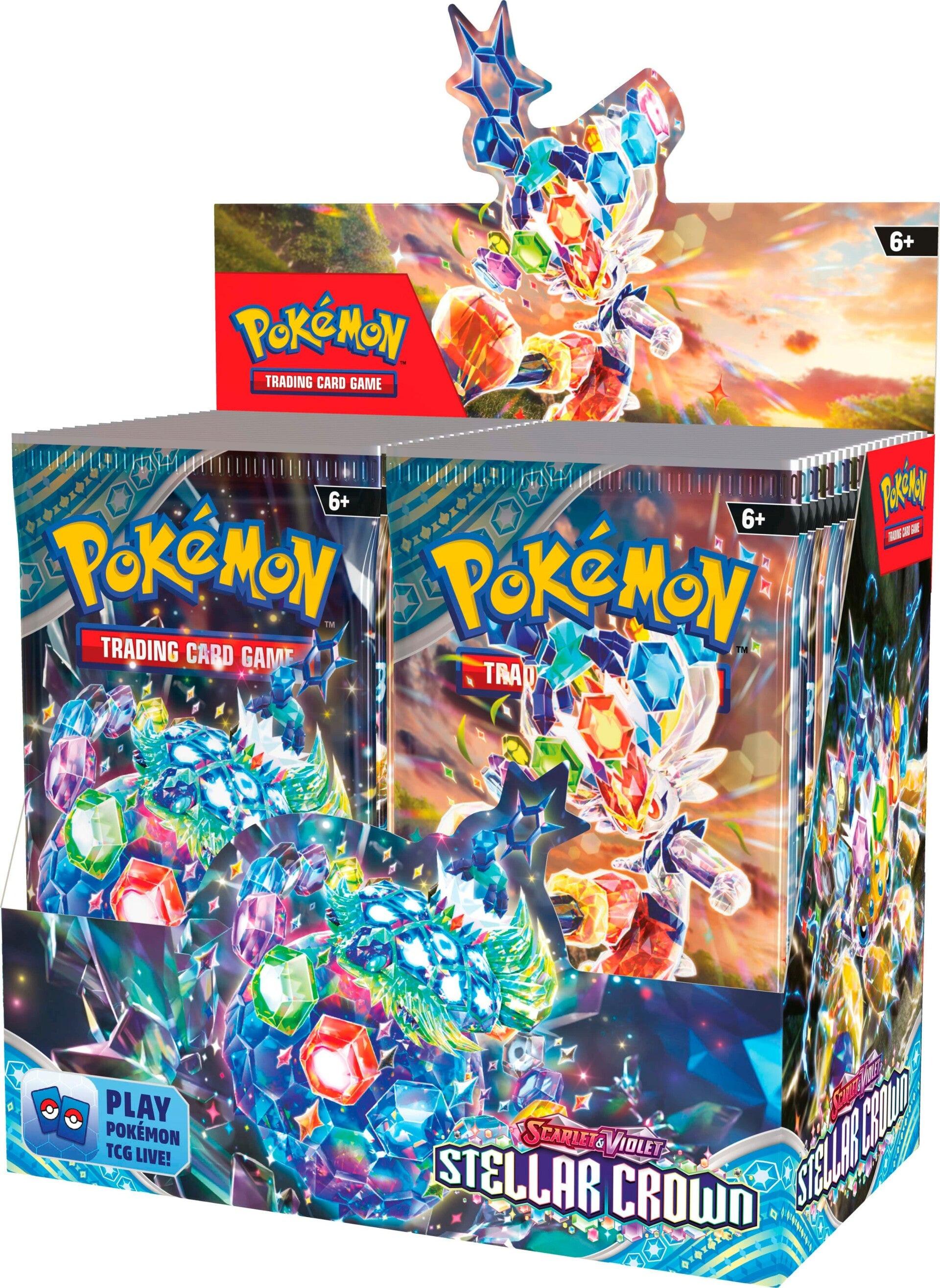 Pokémon  TCG: Scarlet & Violet-Stellar Crown Booster Display Box (36 Packs)- EN 