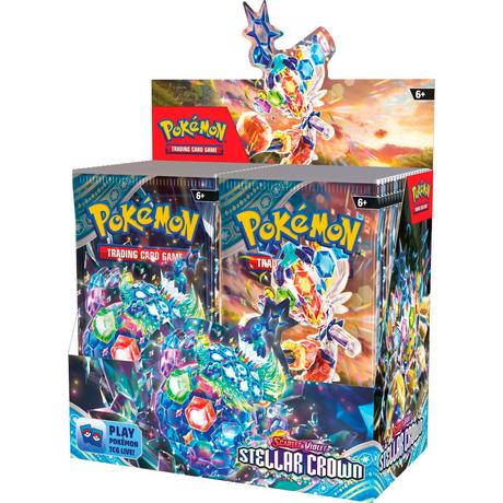 Pokémon  TCG: Scarlet & Violet-Stellar Crown Booster Display Box (36 Packs)- EN 