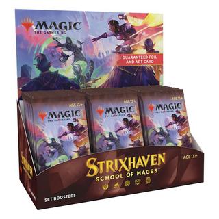 Wizards of the Coast  Strixhaven School of Mages Set Booster Box - Magic the Gathering 