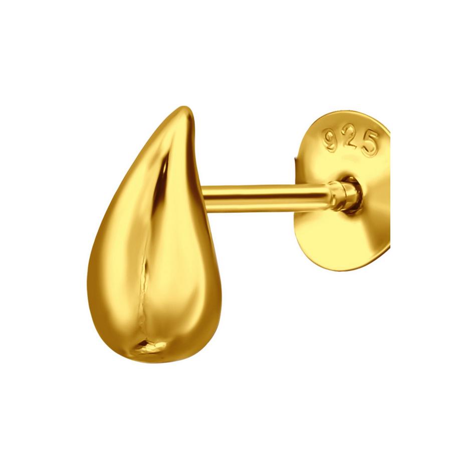 Maxte  Verete Ohrstecker Tropfenform aus Sterling 