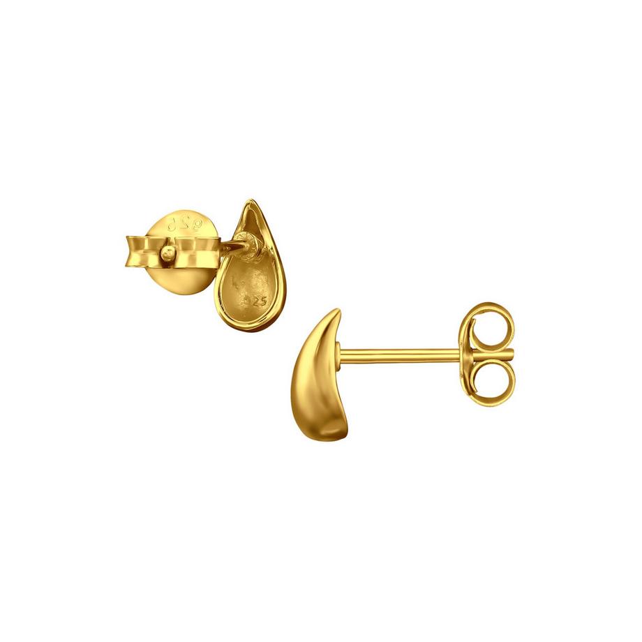 Maxte  Verete Ohrstecker Tropfenform aus Sterling 