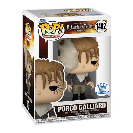 Funko  POP - Animation - Attack on Titan - 1402 - Special Edition - Porco Galliard 