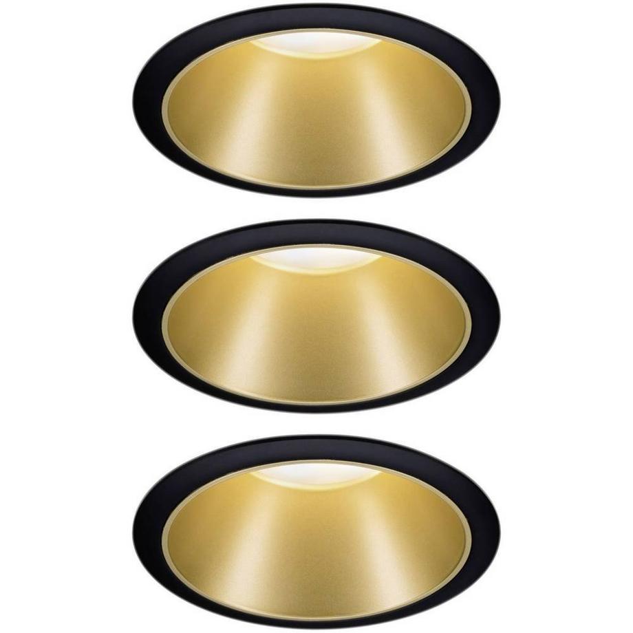 Spot encastrable LED Cole Coin, lot de 3