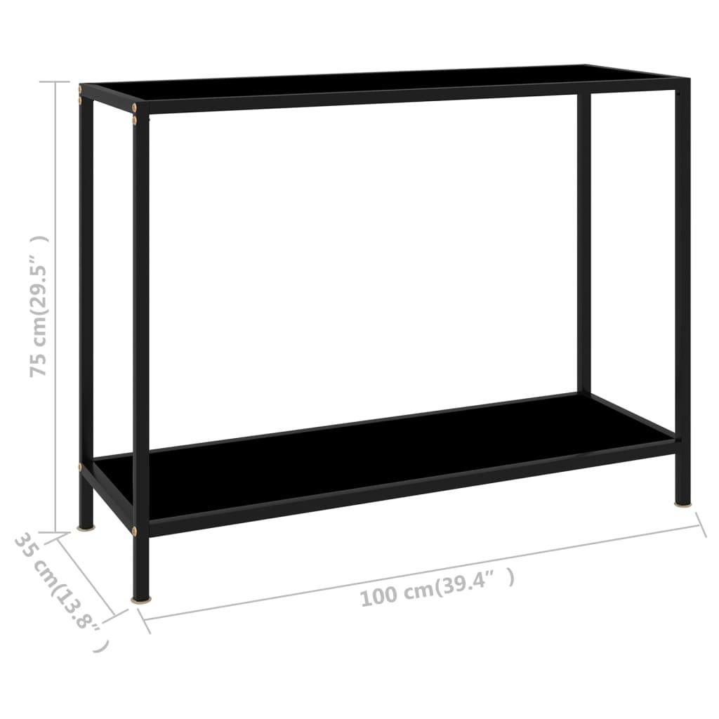 VidaXL Konsolentisch glas  