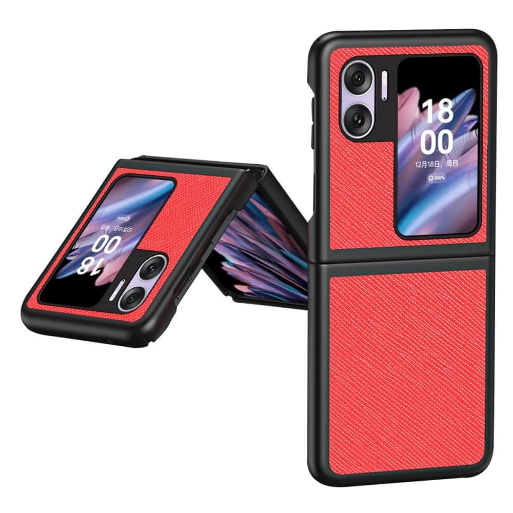 Cover-Discount  Oppo Find N2 Flip - Etui De Protection à Texture Croisã©E 