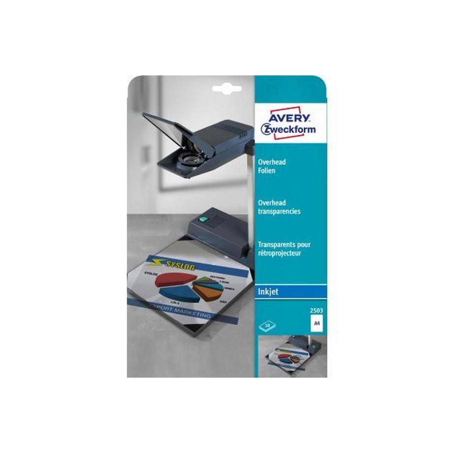Avery Zweckform  AVERY ZWECKFORM Overhead-Folien A4, 10 Stk. 