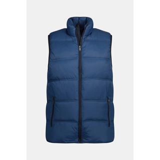 JP1880  Gilet trapuntato per l'outdoor con colletto alto e taglio speciale per l'addome, fino alla tg. 8XL 