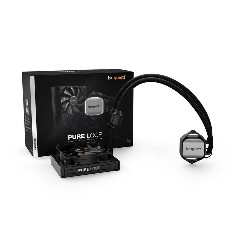 BE QUIET!  ! PURE LOOP 120mm Prozessor All-in-One-Flüssigkeitskühler 12 cm Schwarz 1 Stück(e) 