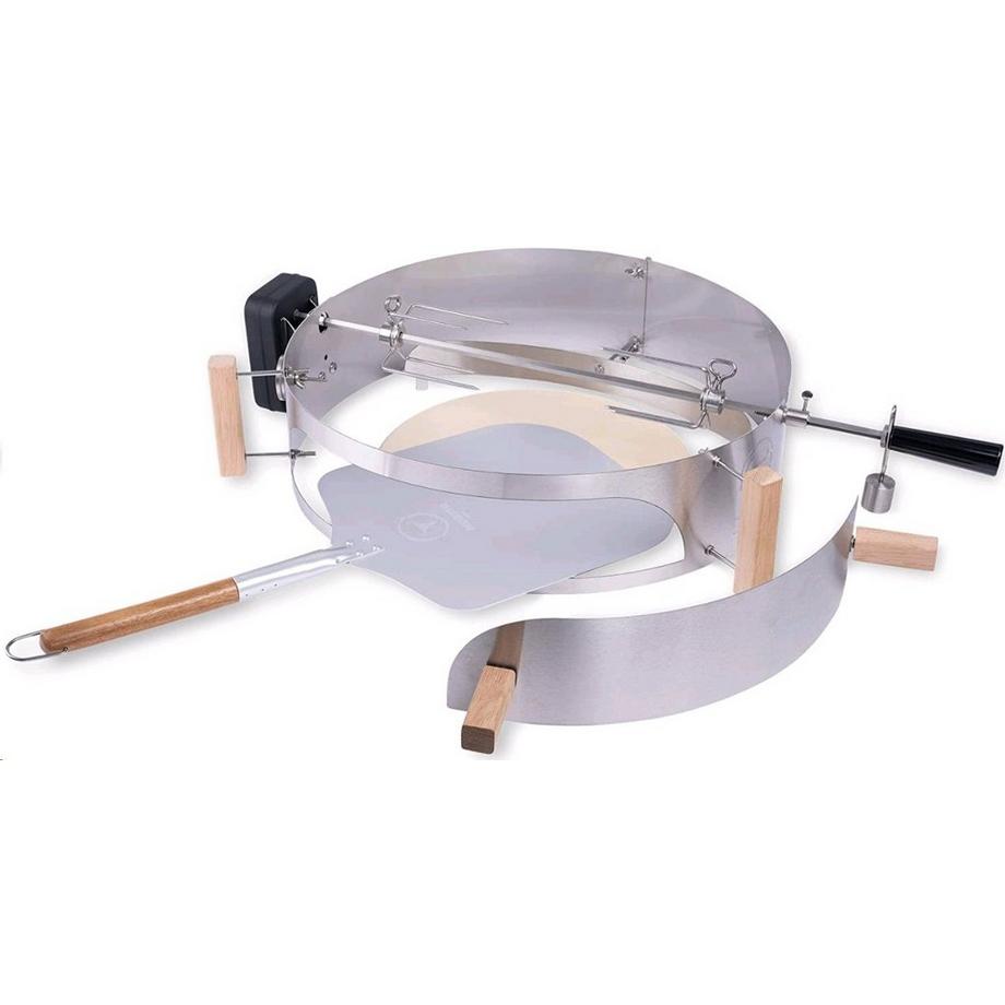 Moesta  Pizzaring - Smokin' Pizzaring - Komplettpaket XL, 47 cm, Batteriemotor 