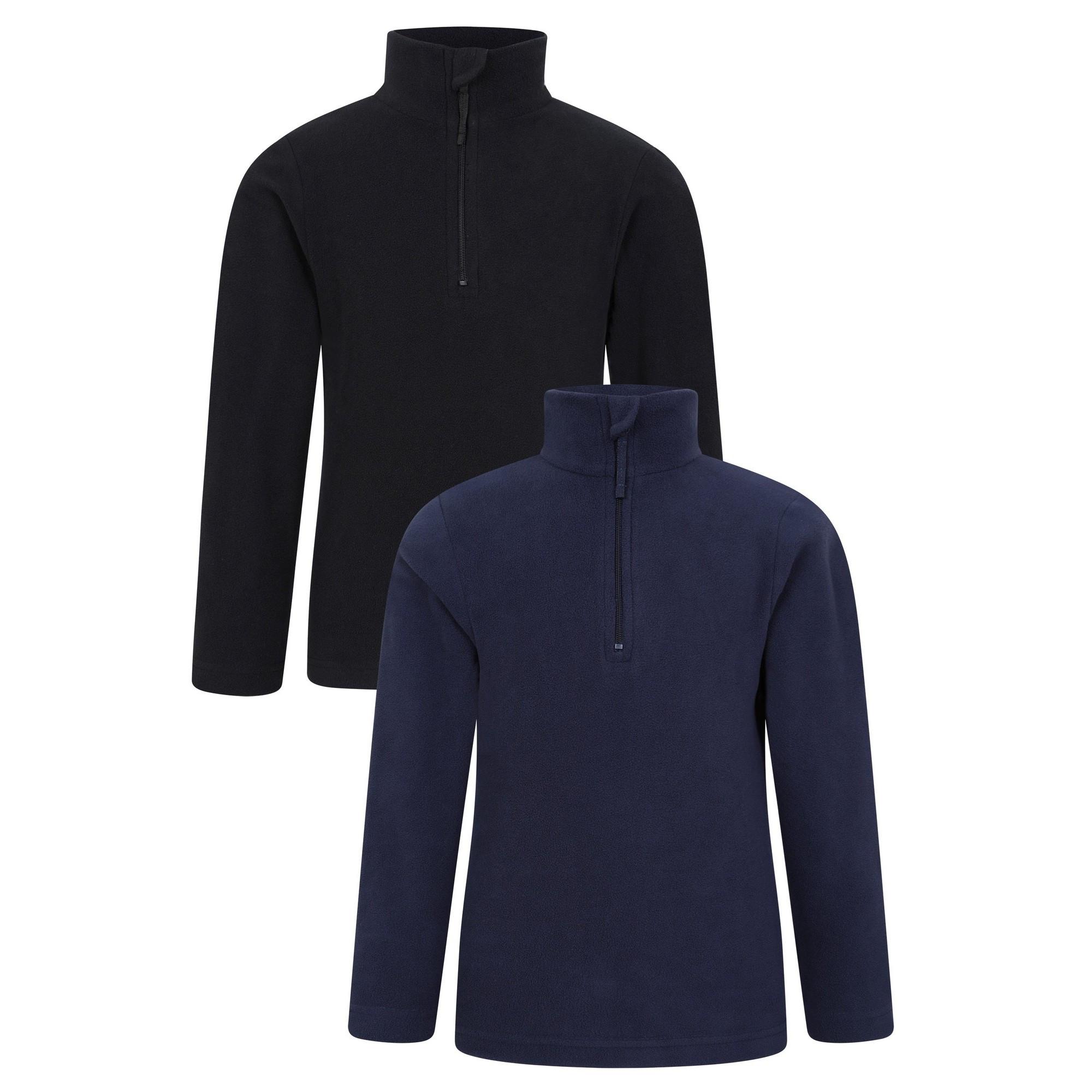 Mountain Warehouse Camber Fleece Half Zip 2er-Pack  