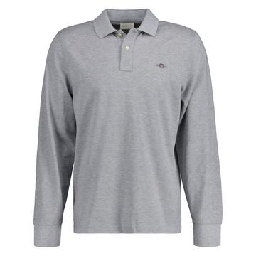 Polo  Confortable à porter-Regular Shield Longsleeve Pique Rugger