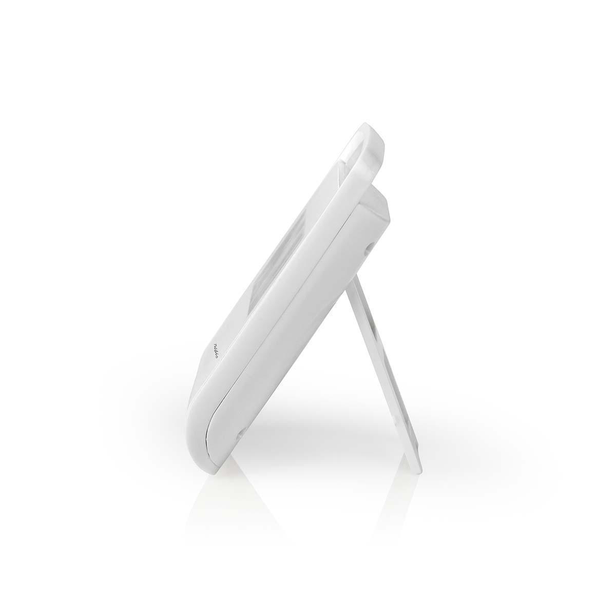 Nedis  Thermomètre numérique | Intérieur | Température intérieure | Humidité intérieure | Blanc 