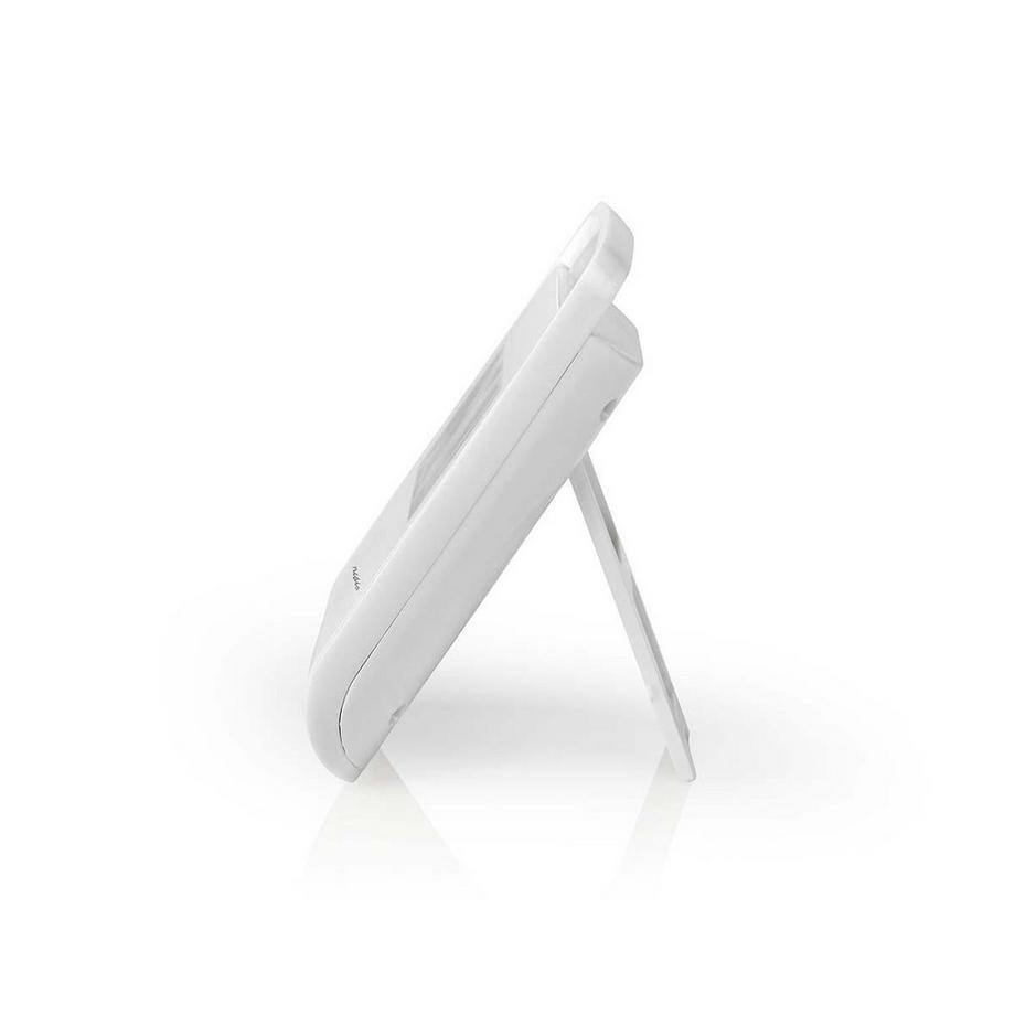 Nedis  Thermomètre numérique | Intérieur | Température intérieure | Humidité intérieure | Blanc 