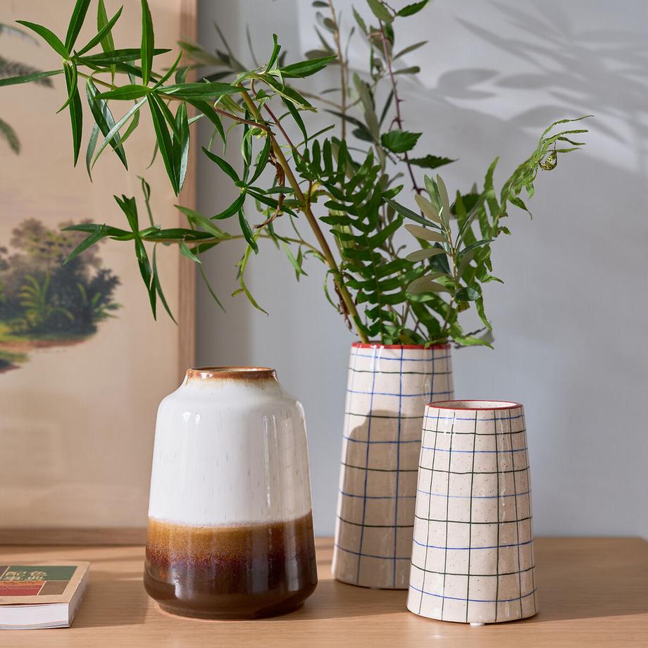 La Redoute Intérieurs Vase bicolore en céramique H17  