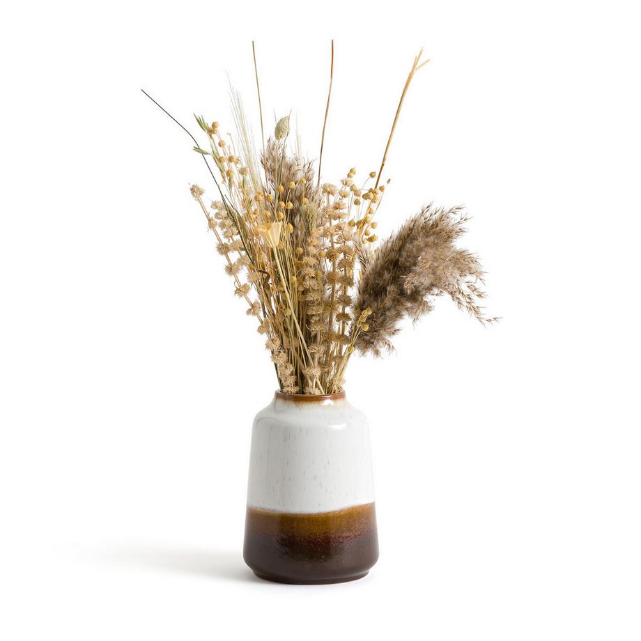 La Redoute Intérieurs Vase bicolore en céramique H17  