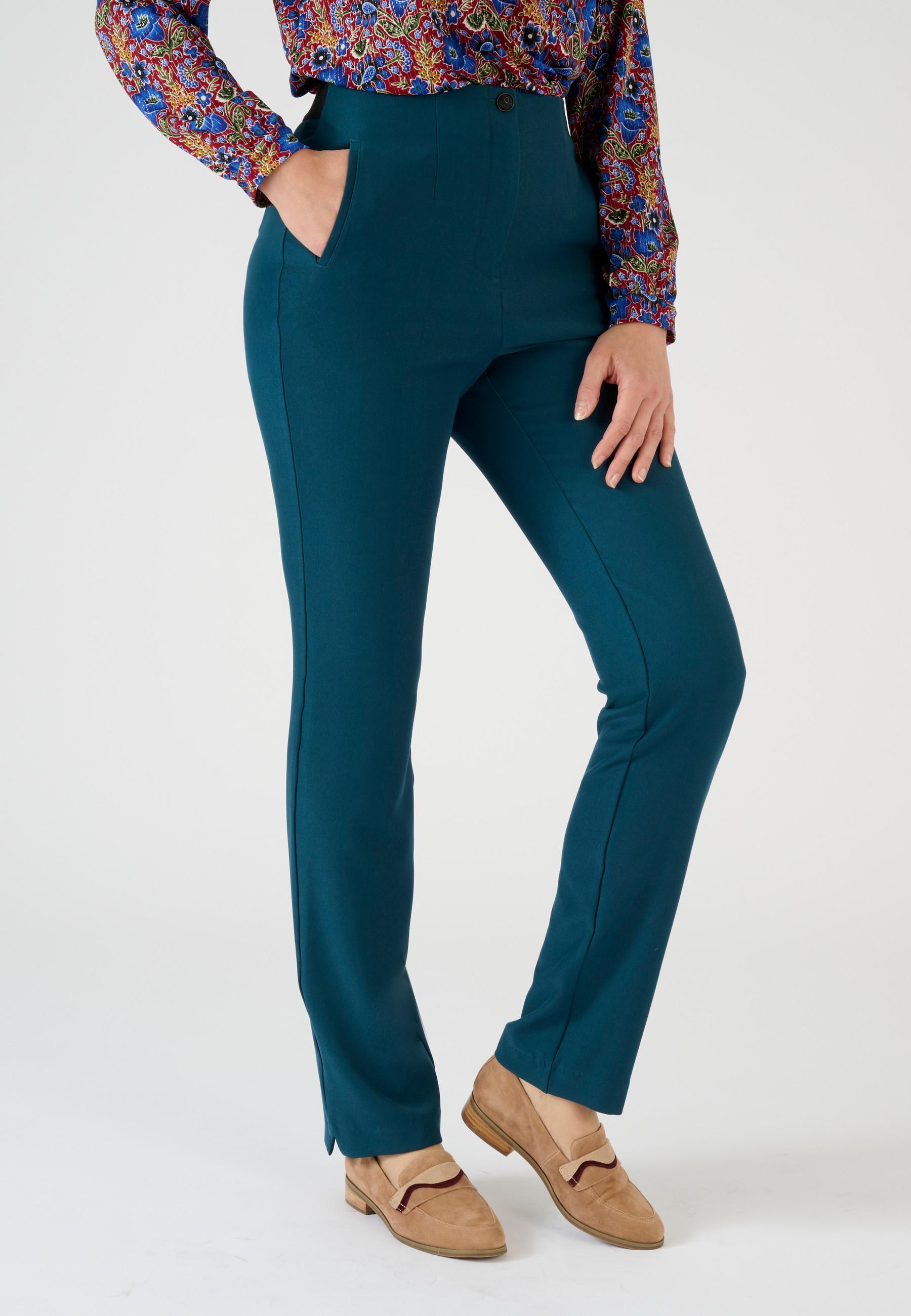Image of Hose Mit Bauch-weg-effekt Damen Blau 50