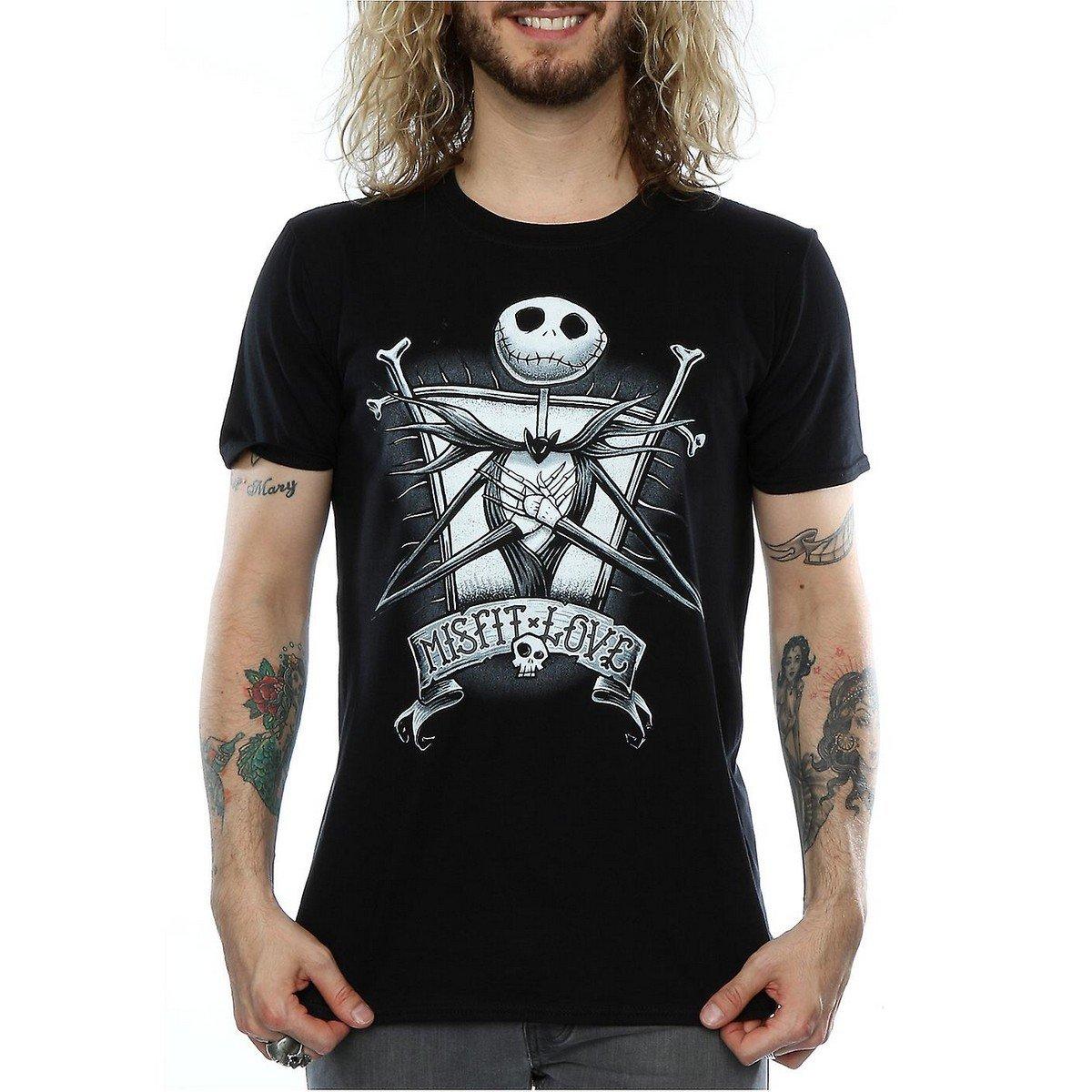 Image of Misfit Love Tshirt Herren Schwarz XL