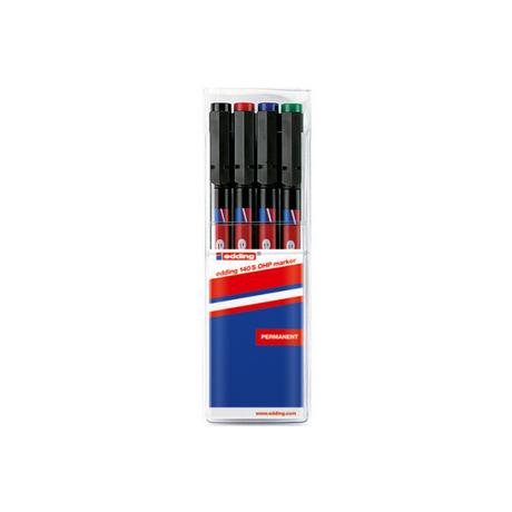 Edding EDDING OHP-Marker permanent S 140-E4 4er Etui  