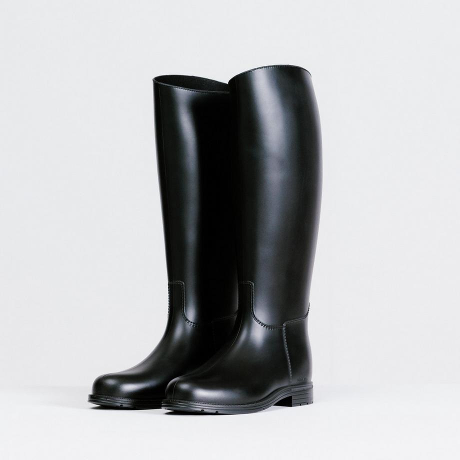 FOUGANZA Bottes équitation adulte 100 Synthétique  