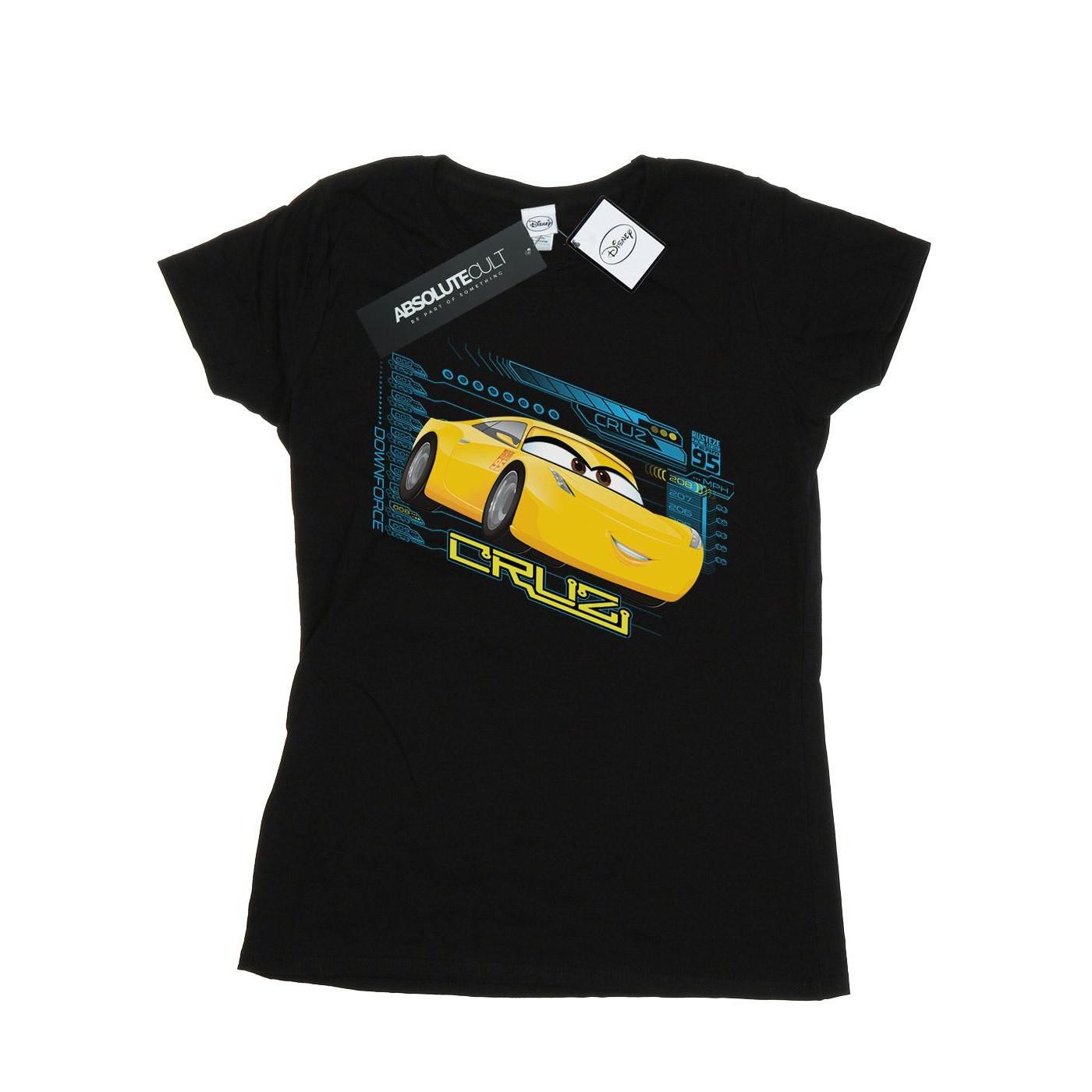 Image of Cars Cruz Ramirez Tshirt Damen Schwarz XL