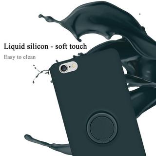 Cadorabo  Hülle für Apple iPhone 6  6S TPU Silikon mit Ring Liquid 