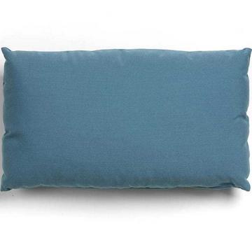 Coussin décoratif de jardin passepartout bleu