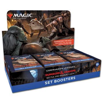 Commander Legends D&D: Battle for Baldur’s Gate Set Booster Box - Magic the Gathering - EN