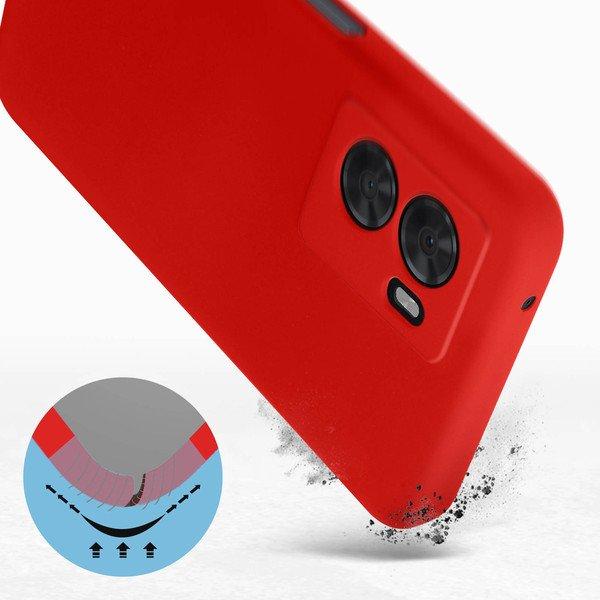 Avizar  Cover Oppo A77 e A57 rossa 