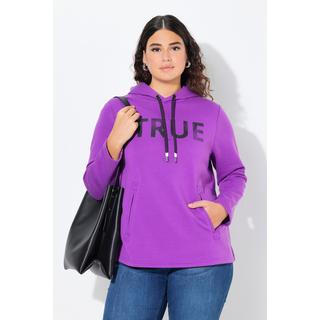 Ulla Popken  Hoodie, True, Kapuze, Kordel, Taschen, Langarm 