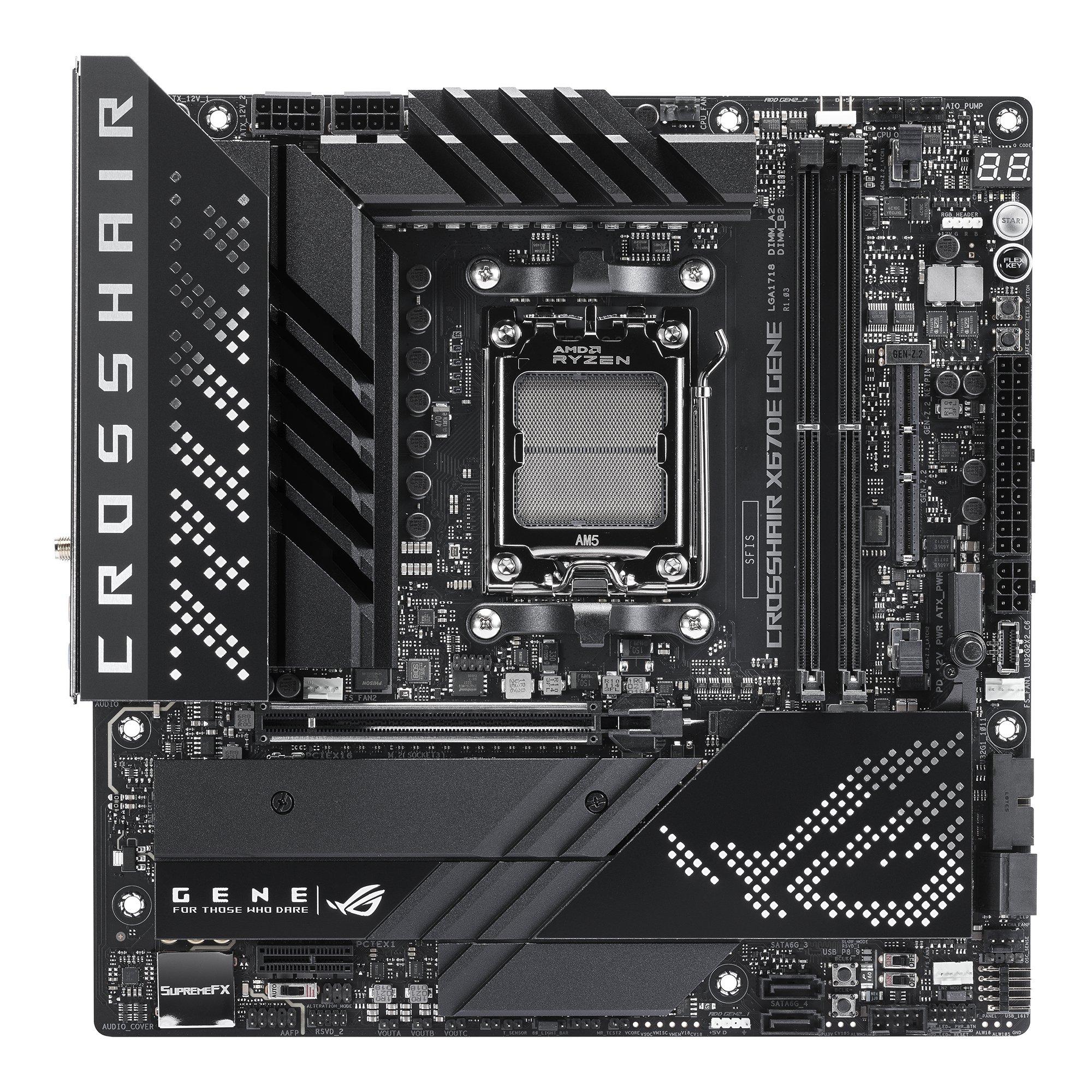 ASUS  ROG CROSSHAIR X670E GENE AMD X670 Emplacement AM5 micro ATX 